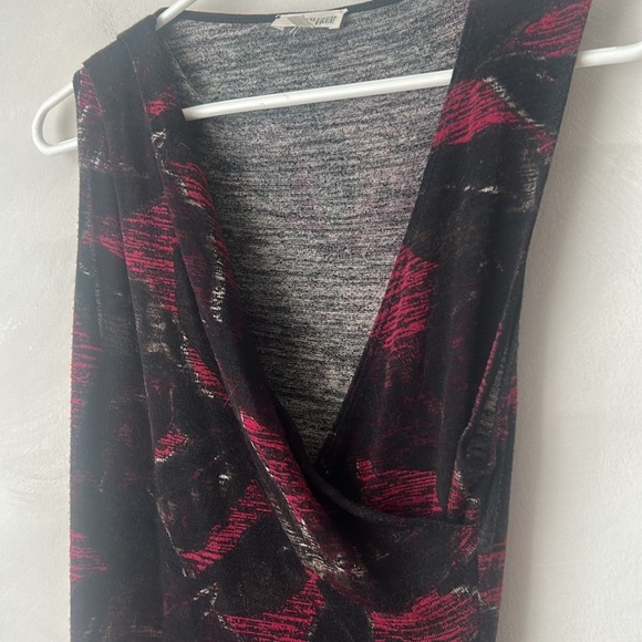 Aritzia Wilfred Free Isadora dress stretchy bodycon wrap ruched size small - Picture 4 of 7